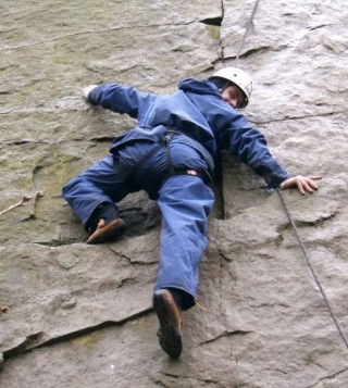 Rock climbing